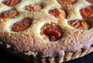 apricot and almond tart