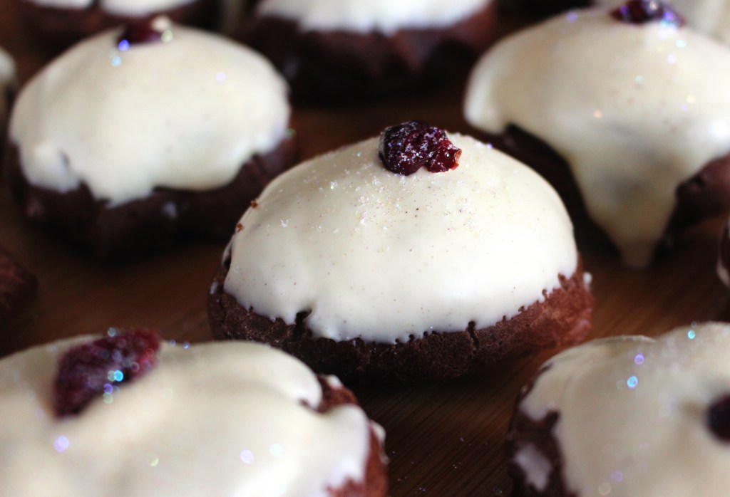 Chocolate brand cream profiterole puddings